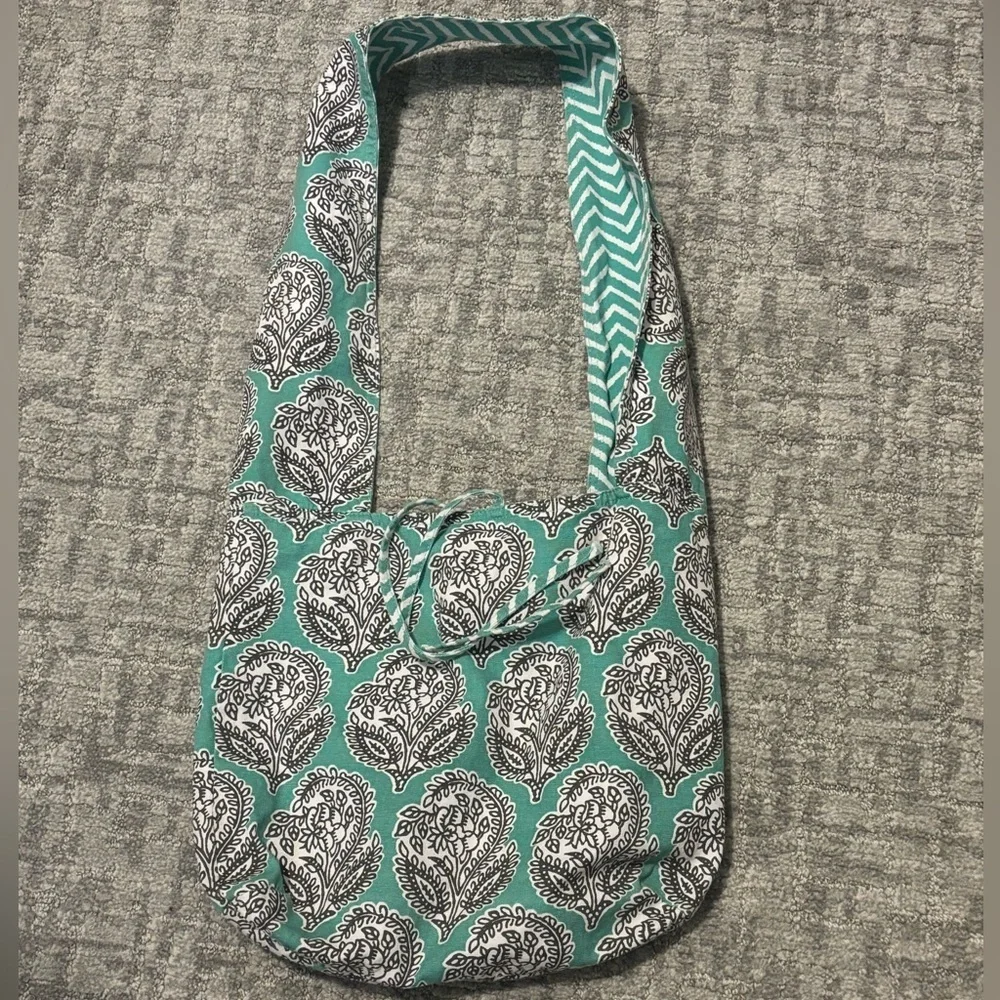 Pottery Barn Teen Cotton Reversible Hobo Bag